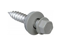 Grip-Rite Pro-Twist No. 9 Sizes S X 1 in. L Hex Round Washer Head Sheet Metal Screws 1 lb 115 pk