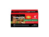 FastenMaster TimberLOK No. 10  S X 4 in. L Hex Epoxy Wood Screws 50 pk