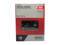 Ace No. 6 wire S X 1-1/4 in. L Phillips Drywall Screws 1 lb 283 pk