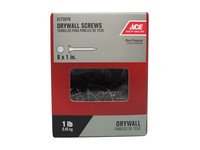 Ace No. 6 wire S X 1 in. L Phillips Drywall Screws 1 lb 343 pk