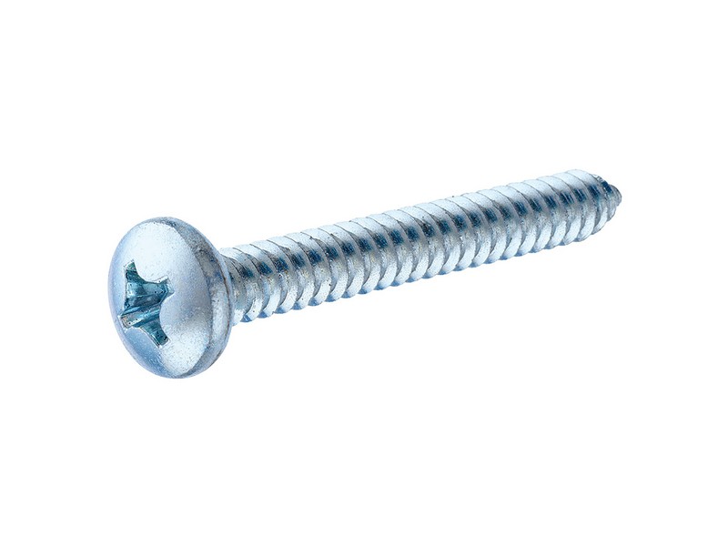 Hillman No. 8  S X 2 in. L Phillips Pan Head Sheet Metal Screws 6 pk
