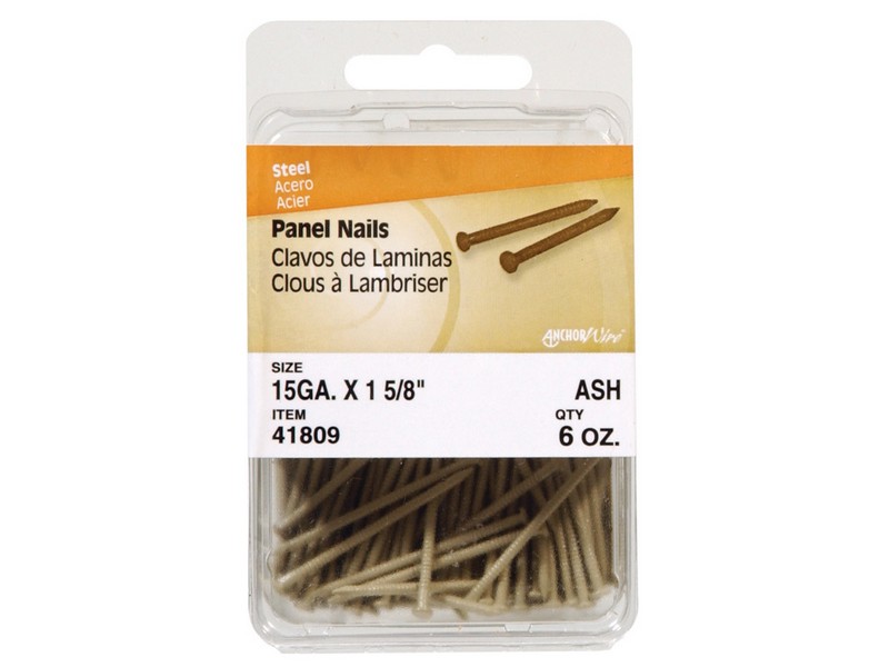 Hillman 1-5/8 in. Panel Steel Nail Flat Head