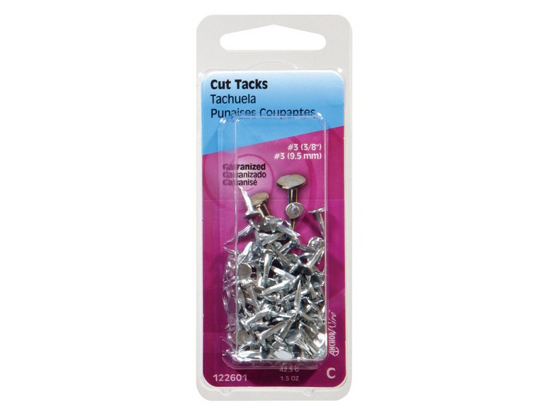 Hillman No. 16  S X 13/16 in. L Galvanized Silver Steel Cut Tacks 1.75 pk