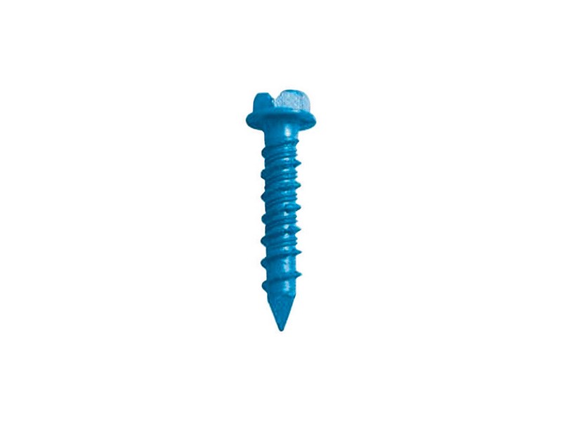 Tapcon 1/4 in. D X 2-1/4 in. L Steel Hex Head Concrete Screw Anchor 75 pk