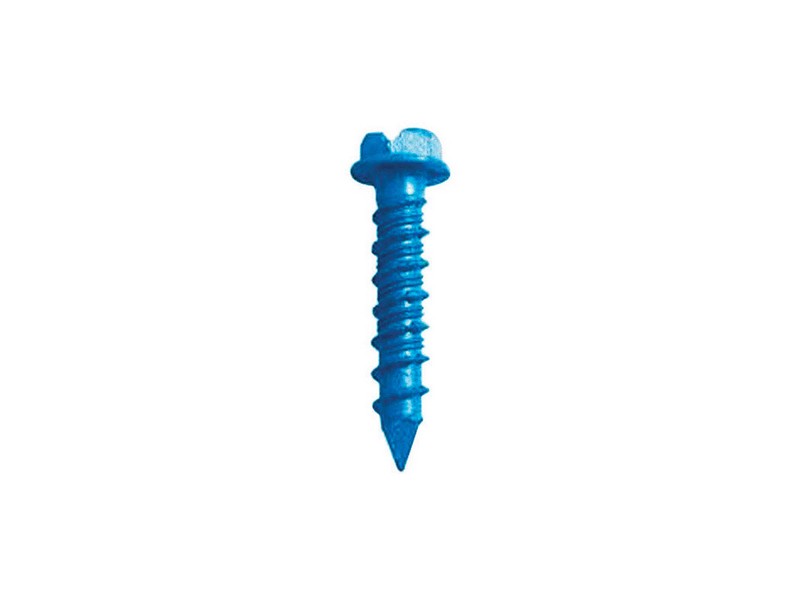 Tapcon 1/4 in. D X 2-3/4 in. L Steel Hex Head Concrete Screw Anchor 75 pk