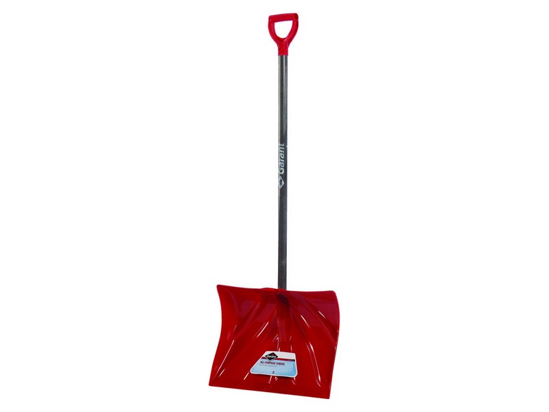 Garant Alpine 18 in. W X 51 in. L Poly Snow Shovel