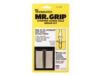 Woodmate Mr. Grip 3/4 in. D X 2 in. L Steel Round Head Screw Hole Repair Kit 1 pk