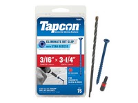 Tapcon 3-1/4 in. L Star Flat Head Concrete Screws 75 pk
