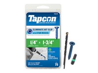 Tapcon 1-3/4 in. L Star Flat Head Concrete Screws 75 pk