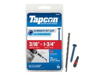 Tapcon 1-3/4 in. L Star Flat Head Concrete Screws 75 pk