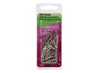 Hillman 17 Ga. G X 1 in. L Stainless Steel Brad Nails 1 pk 2 oz