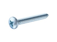 Hillman No. 8  S X 2 in. L Phillips Pan Head Sheet Metal Screws 6 pk