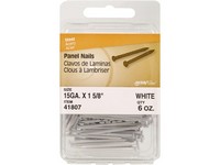 Hillman 1-5/8 in. Panel Steel Nail Flat Head 6 oz