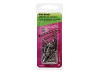 Hillman 17 Ga. G X 1 in. L Bright Steel Brad Nails 1 pk 2 oz