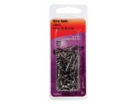 Hillman 17 Ga. G X 7/8 in. L Bright Steel Wire Nails 1 pk 2 oz