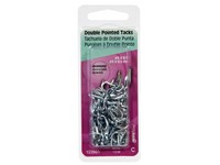Hillman No. 9  S X 7/16 in. L Galvanized Steel Double Point Tacks 1.25 pk