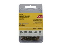 Ace No. 6  S X 1-5/8 in. L Phillips Yellow Zinc Cabinet Screws 75 pk