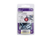 Hillman 1/8 in. D X 2 in. L Round Steel Toggle Bolt 15 pk