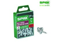Spax No. 10  S X 5/8 in. L Phillips/Square Pan Head Multi-Purpose Screws 25 pk