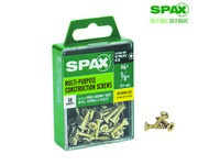 Spax No. 6  S X 5/8 in. L Phillips/Square Flat Head Multi-Purpose Screws 50 pk