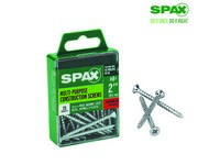 Spax No. 8  S X 2 in. L Phillips/Square Flat Head Multi-Purpose Screws 20 pk