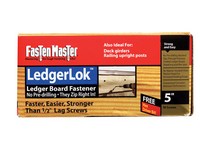 FastenMaster LedgerLok 5 in. L Hex Washer Head Deck Screws 50 pk