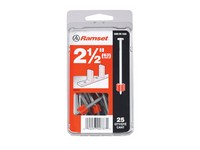 Ramset 0.3 in. D X 2-1/2 in. L Steel Hollow Head Anchor Bolts 25 pk