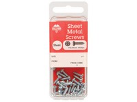 Hillman No. 10  S X 1 in. L Phillips Pan Head Sheet Metal Screws 75 pk