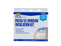 M-D Polar Block Clear Indoor Insulation Kit 88 in. W X 110 in. L