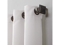 No918 Webster White Curtains 80 in. W