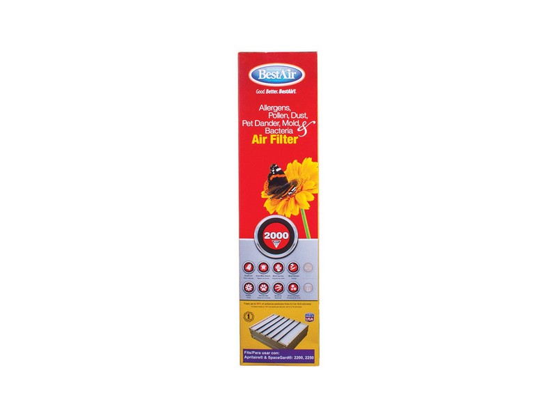 BestAir 25 in. W X 20 in. H X 6 in. D 11 MERV Air Filter 1 pk
