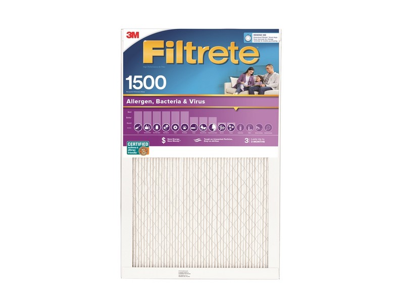 Filtrete 20 in. W X 30 in. H X 1 in. D 12 MERV Pleated Ultra Allergen Filter 1 pk