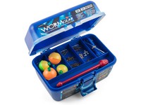 Worm Gear 88 Piece Loaded Tackle Box Blue