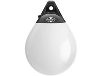 Invincible Marine 18" Anchor Bouy White with Black (Deflated)