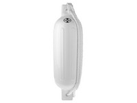 Invincible Marine 5.5"x20" White Fender With Fender Line