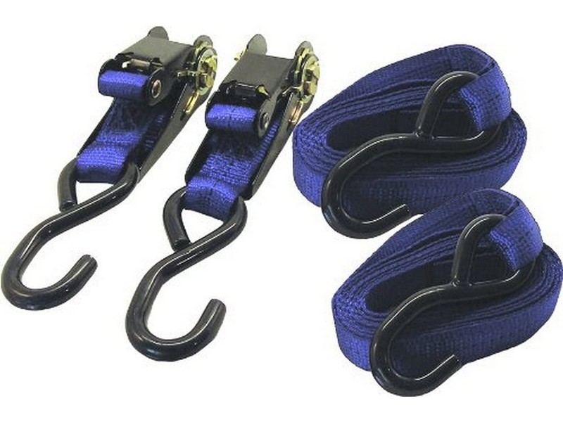 Invincible Marine Ratchet Tie Down Straps 1"x6'