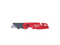 Milwaukee Fastback 7-1/4 in. Press and Flip Folding Utility Knife Red 1 pc