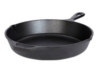 Lodge Logic Cast Iron Skillet 10.31 in. Black