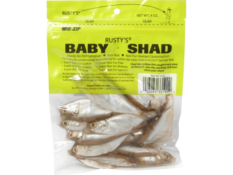 Rusty's Whole Baby Shad 4oz.
