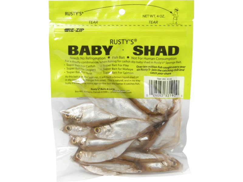 Rusty's Whole Baby Shad 4oz.