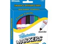 BAZIC Washable Markers 8PK