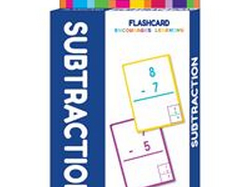 BAZIC Subtraction Flash Cards
