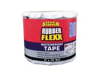 Leak Stopper Rubber Flexx White Rubber Polymers Waterproofing and Seam Tape
