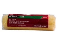 Ace Better Knit 9 in. W X 3/8 in. S Paint Roller Cover 1 pk