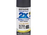Rust-Oleum Painter's Touch 2X Ultra Cover Ultra Matte Slate Paint + Primer Spray Paint 12 oz