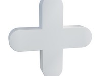 QEP 3/16 in. H X 0.11 in. W Plastic Tile Spacer 300 pc