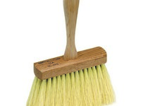 Marshalltown Wood/Natural Fiber Concrete Brush 12 in. L