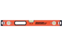 Johnson 24 in. Aluminum Heavy Duty Box Level 3 vial