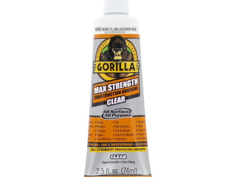 Gorilla All Purpose Construction Adhesive 2.5 oz