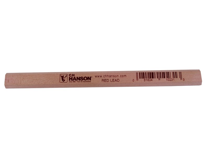 C.H. Hanson 7 in. L Red Lead Carpenter Pencil 1 pc